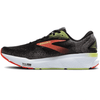 Brooks Footwear Men's Brooks Ghost 16 - AW24 - Black/Manderin Red/Green (Wide 2E Width) - Up and Running