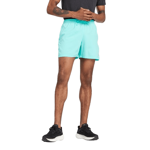 New Balance Clothing Men's New Balance Sport Essentials Short 5 inch Turquoise AW24 - Up and Running