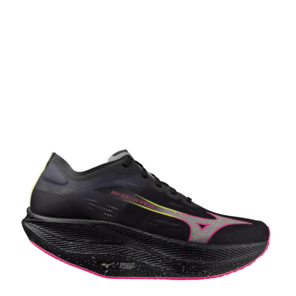 Wave Rebellion Pro 2 Running Shoes Black Silver Pink Tetra AW24