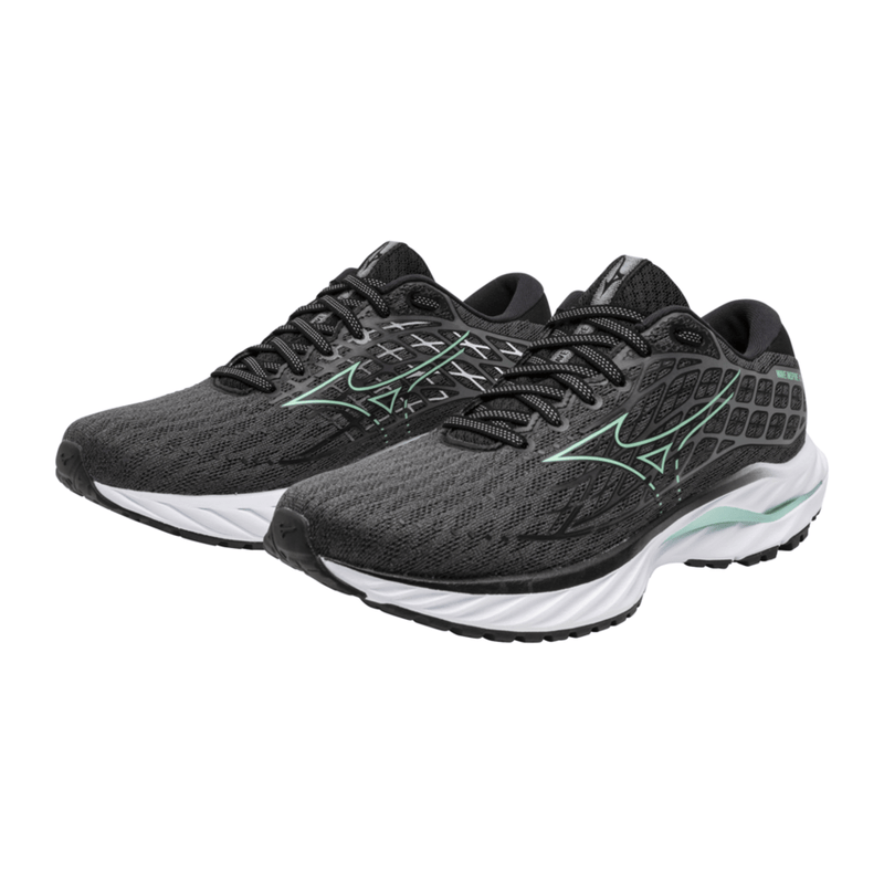 Mizuno Shoes Mizuno Wave Inspire 20 Women's Running Shoes AW24 - Iron Gate/Dusty Jade Green/Black - Up and Running