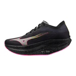 Mizuno Shoes Mizuno Wave Rebellion Pro 2 Men's Running Shoes-Black/Silver/Pink/Tetra-AW24 - Up and Running