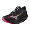 Mizuno Shoes Mizuno Wave Rebellion Pro 2 Men's Running Shoes-Black/Silver/Pink/Tetra-AW24 - Up and Running