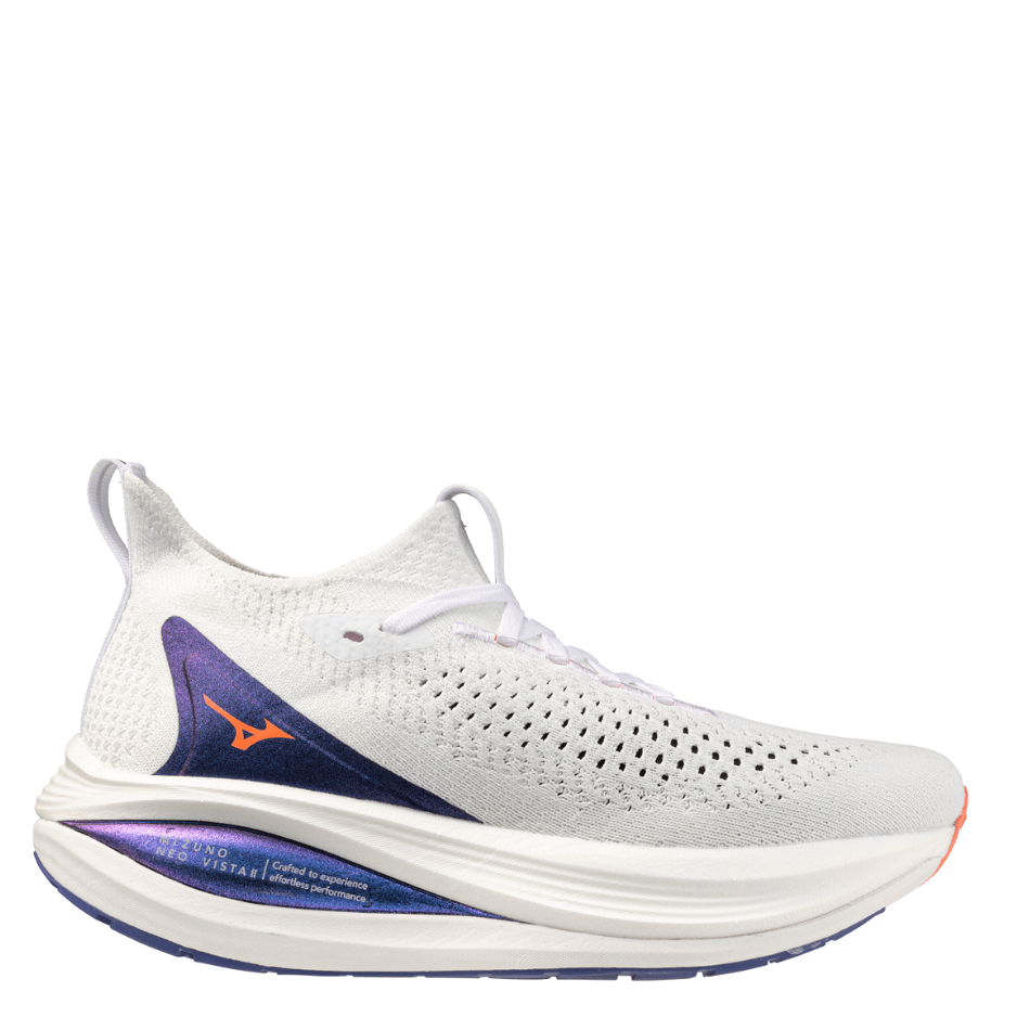 Neo Vista 2 Running Shoes White Striking Coral Iris Bloom AW25