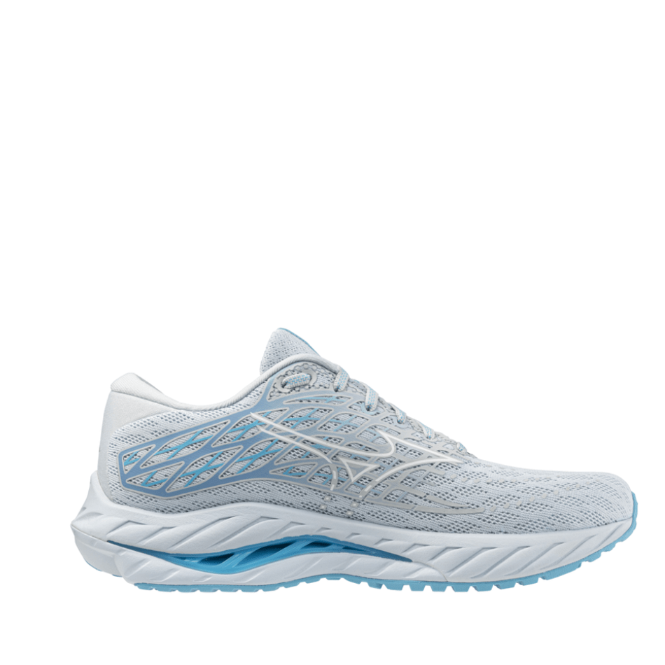 Mizuno Shoes Mizuno Women's Wave Inspire 20 Running Shoes in Plein air/white/river blue - Up and Running