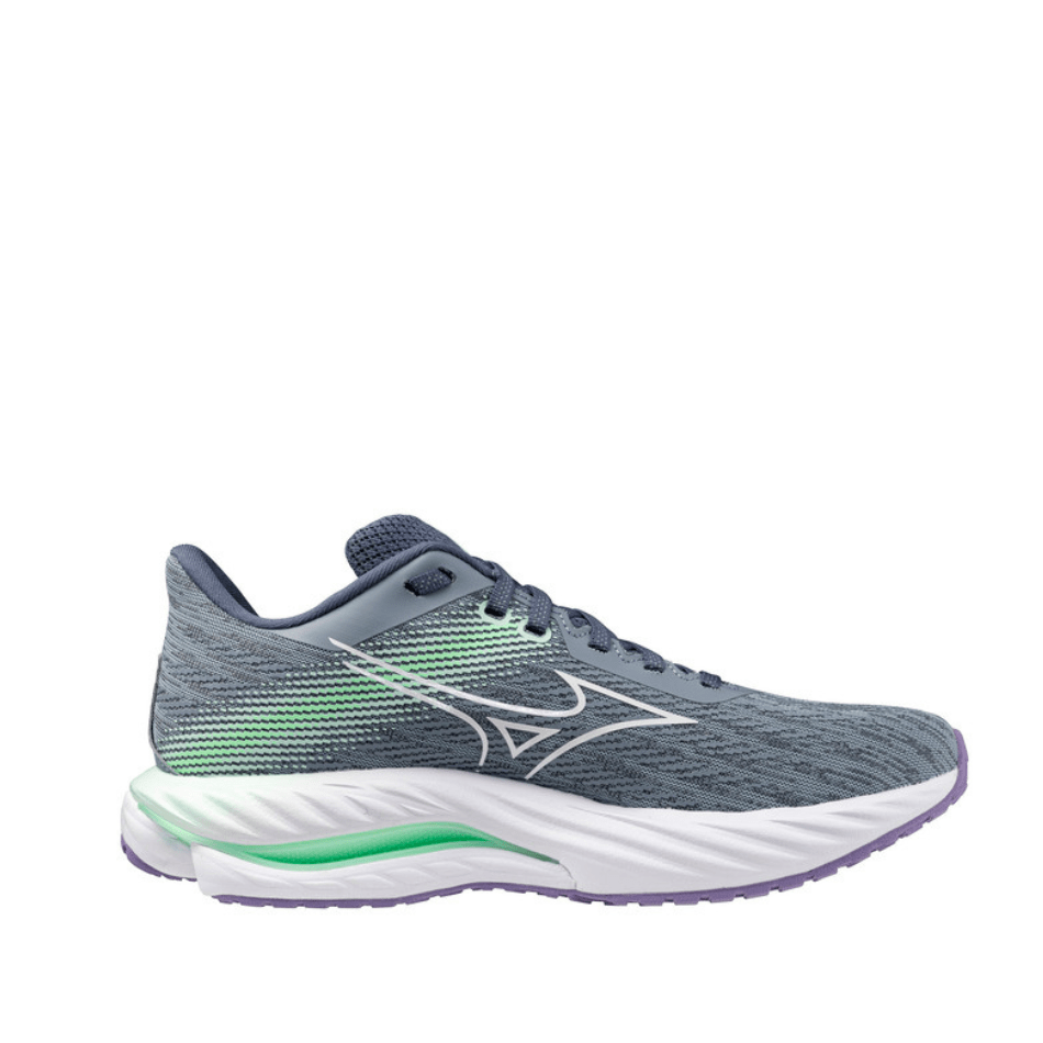 Mizuno Shoes Mizuno Women's Wave Inspire 21 Running Shoes in Tradewinds/White/Neo Mint SS25 - Up and Running