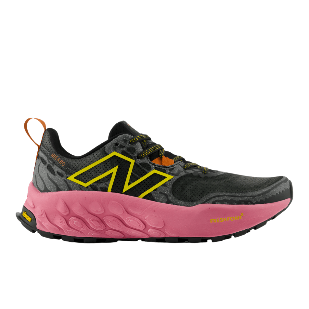 New Balance Shoes New Balance Hierro v8 Women's Running Shoes Black/Pink AW24 - Up and Running