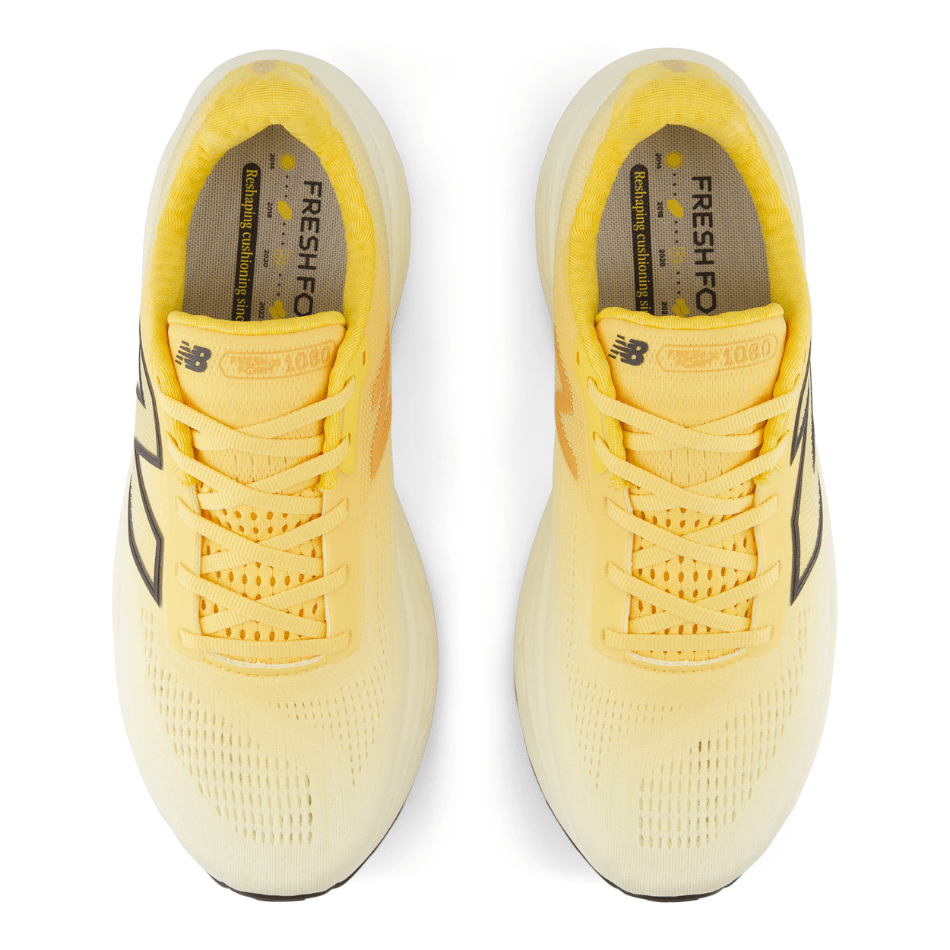 New Balance Shoes New Balance Men's 1080 V14 Running Shoes in Clementine/Angora/Black Cement SS25 - Up and Running