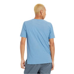 New Balance Clothing New Balance Men's Athletics Jacquard T-shirt in Heron Blue AW24 - Up and Running