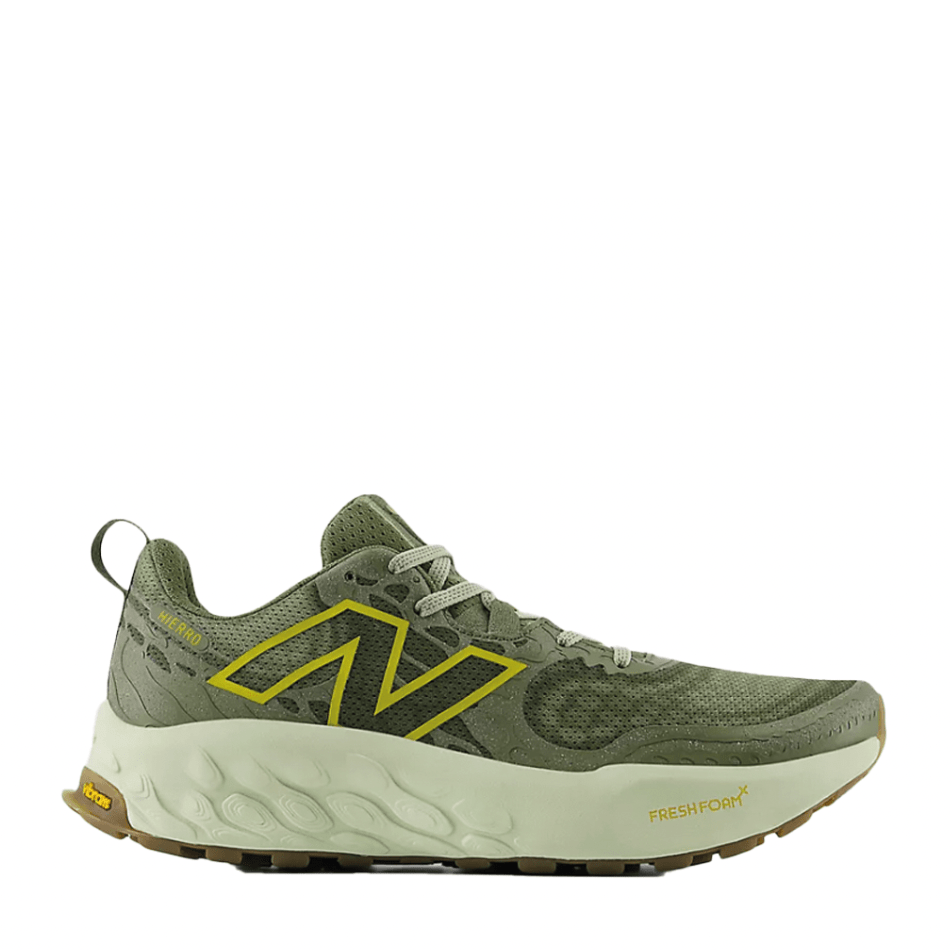 New Balance Shoes New Balance Men's  Fresh Foam X Hierro v8 Trail Running Shoes in Dark Olivine with Olivine and Lichen Green SS24 - Up and Running