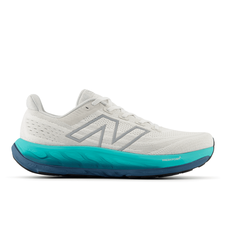 New Balance Shoes New Balance Vongo v6 Men's Running Shoes White/Green AW24 - Up and Running