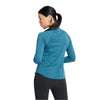 New Balance Clothing New Balance Women's Athletics Heat Grip 1/2 Zip in Terrariu AW24 - Up and Running