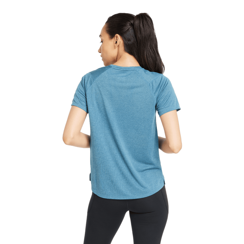 New Balance Clothing New Balance Women's Athletics T-shirt in Terrarium Heather AW24 - Up and Running