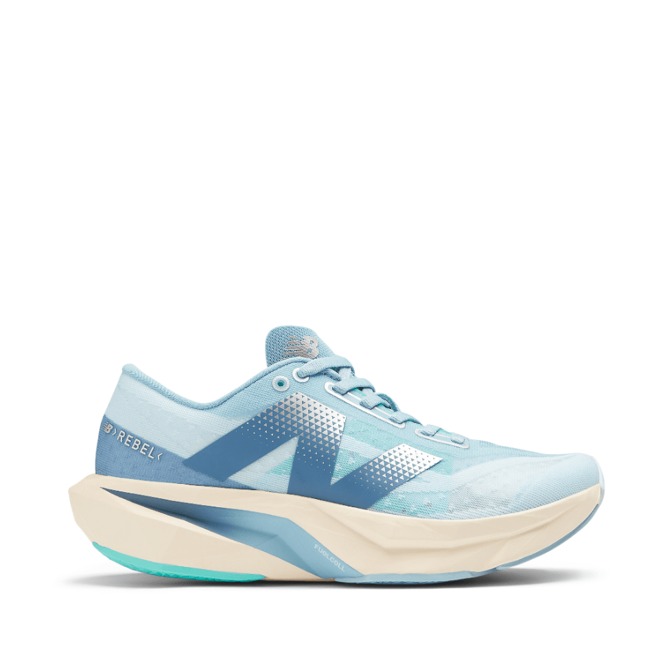 New Balance Shoes New Balance Women's Fuelcell Rebel v4 in Quarry Blue AW24 - Up and Running