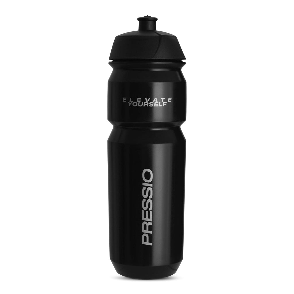 Pressio Accessories 750ml Pressio  Water Bottle AW23 BLK/SLV - Up and Running