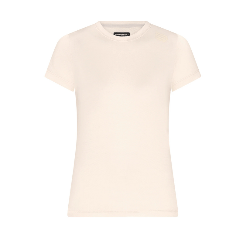 Pressio Clothing XS / Stone White Pressio Women's Perform Short Sleeved Top SS24 - Up and Running