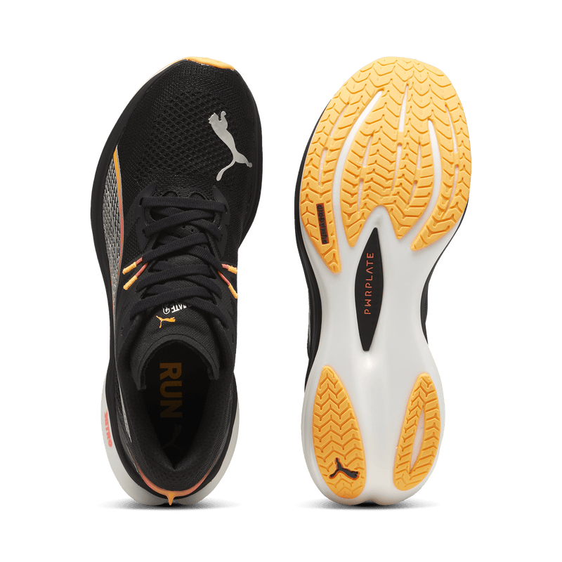 Puma Shoes Puma Deviate Nitro 3 Men's Running Shoes AW24 Black/Sun Stream - Up and Running