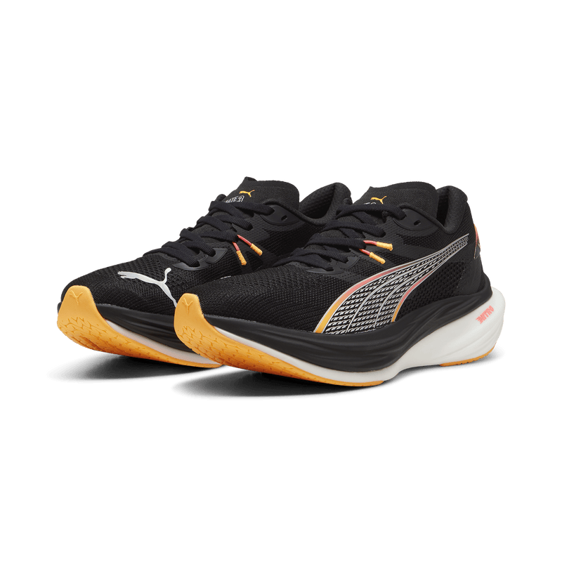 Puma Shoes Puma Deviate Nitro 3 Men's Running Shoes AW24 Black/Sun Stream - Up and Running