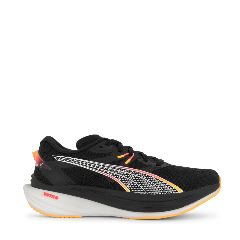 Puma Shoes Puma Deviate Nitro 3 Men's Running Shoes AW24 Black/Sun Stream - Up and Running