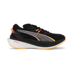 Puma Shoes Puma Deviate Nitro 3 Women's Running Shoes AW24 Black/Sunset Glow/Sun Stream - Up and Running