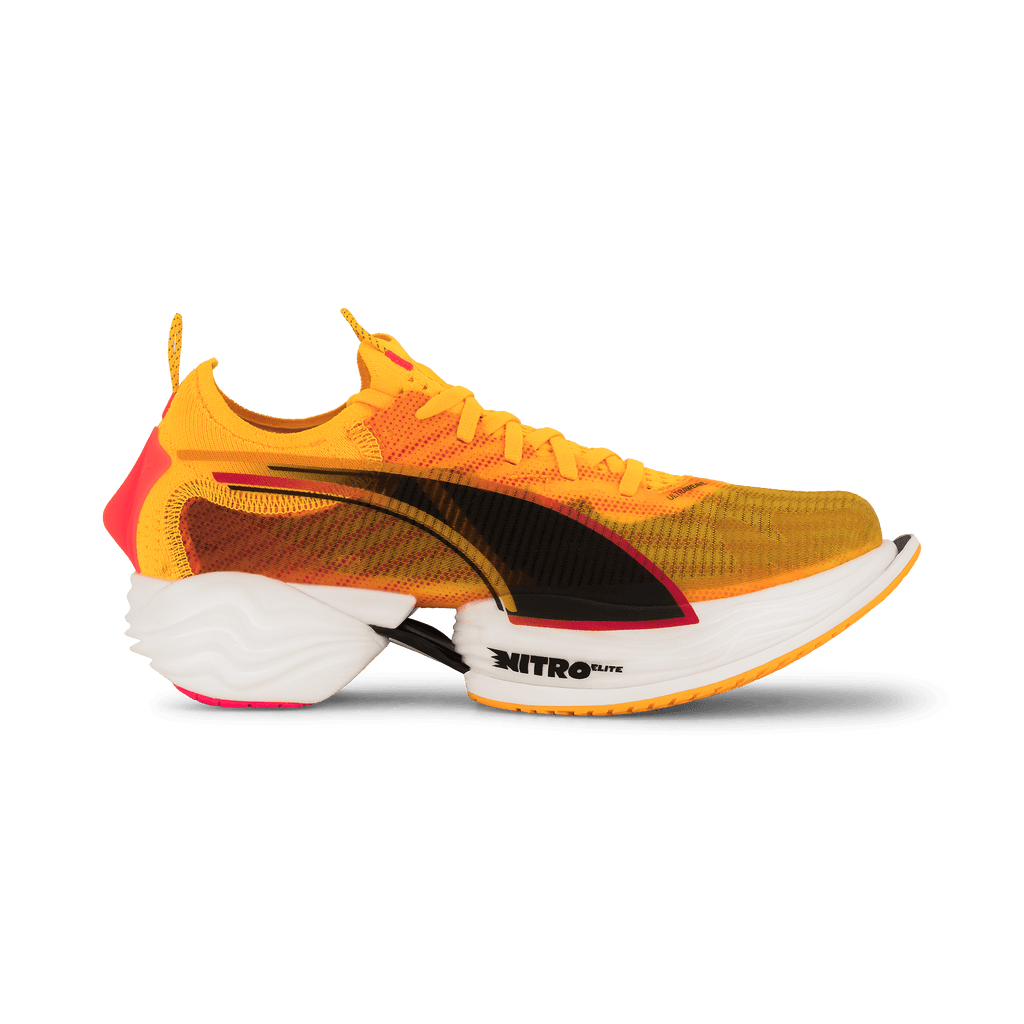 Puma Shoes Puma Fast-R Nitro Elite 2 Men's Running Shoes AW24 Sun Stream/Sunset Glow/Puma White - Up and Running