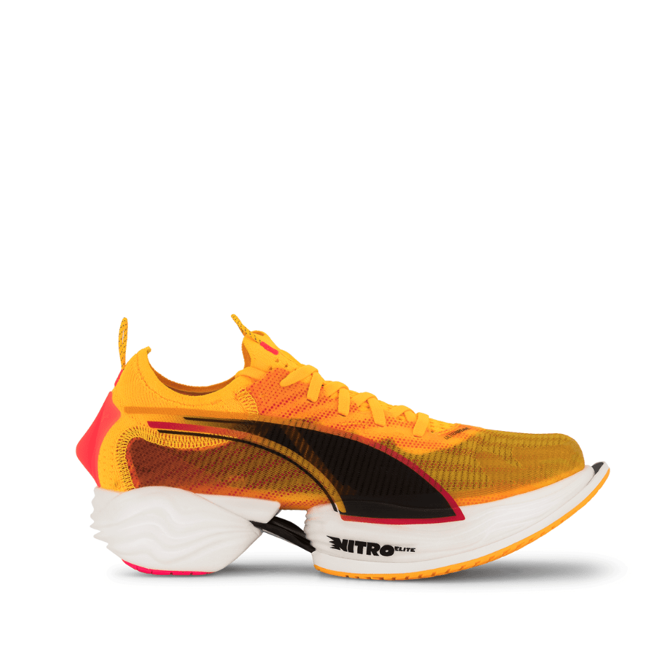 Puma Shoes Puma Fast-R Nitro Elite 2 Men's Running Shoes AW24 Sun Stream/Sunset Glow/Puma White - Up and Running