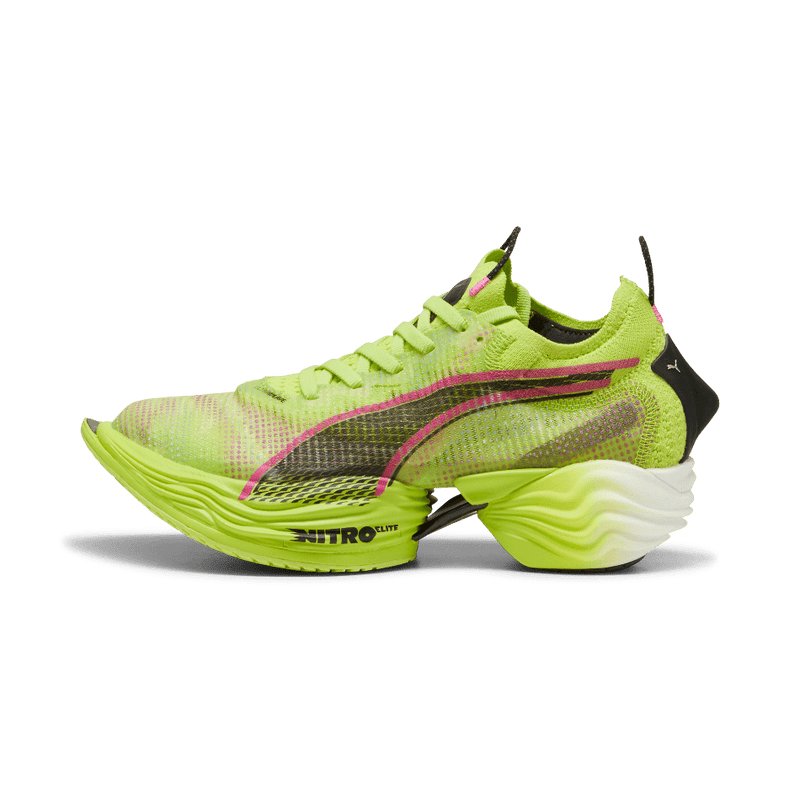 Puma Footwear Puma FAST-R Nitro Elite 2 Psychedelic Rush  Women's  Running Shoes SS24 Lime Pow-Puma Black-Poison Pink - Up and Running