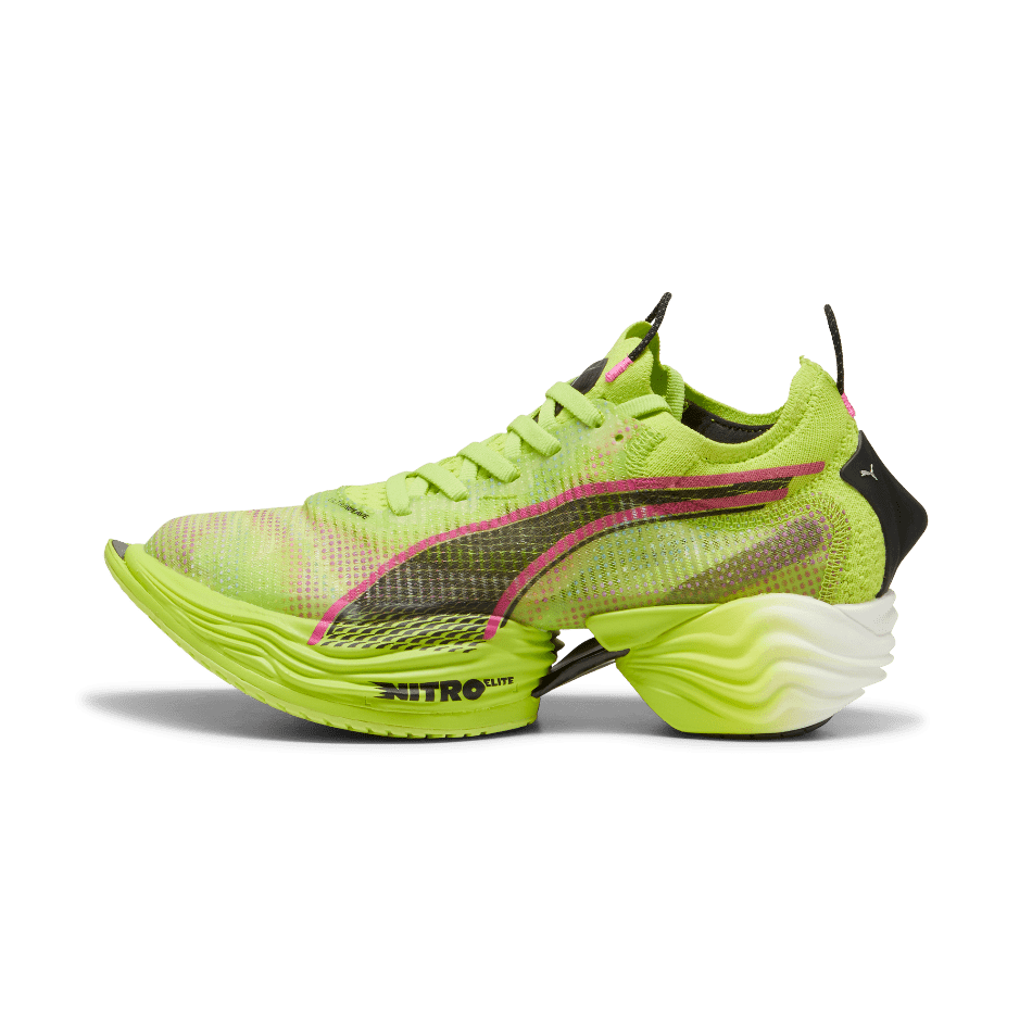 Puma Footwear Puma FAST-R Nitro Elite 2 Psychedelic Rush  Women's  Running Shoes SS24 Lime Pow-Puma Black-Poison Pink - Up and Running