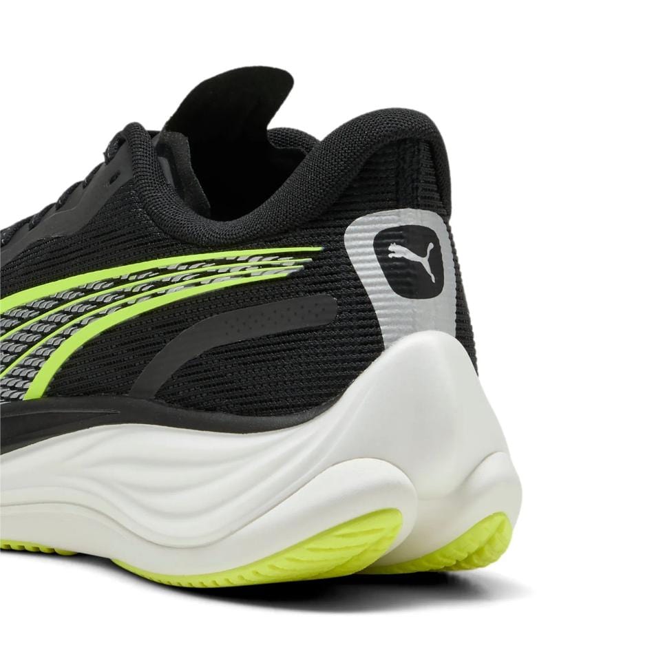Puma Men's Velocity Nitro Running Shoes in Puma Black/Yellow
