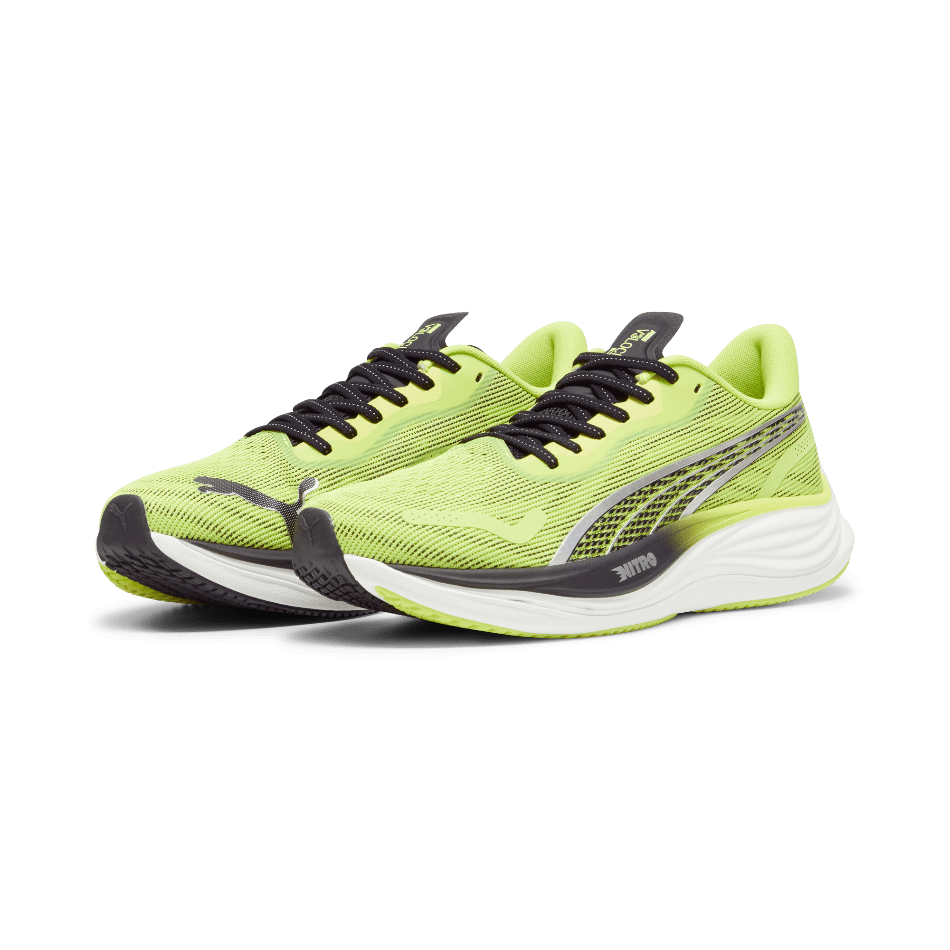 Black puma running shoes deals