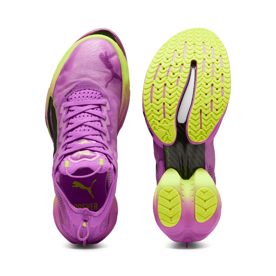 PUMA Shoes Puma Women's Fast-R NITRO Elite 2 Running Shoes in Pure Magenta/Yellow Alert SS25 - Up and Running