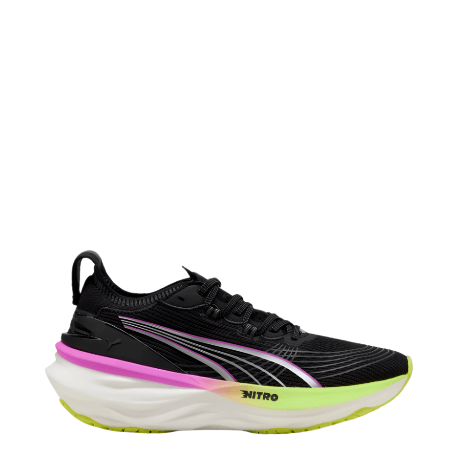 PUMA Shoes Puma Women's ForeverRun NITRO 2 Running Shoes in Puma Black/Pure Magneta SS25 - Up and Running