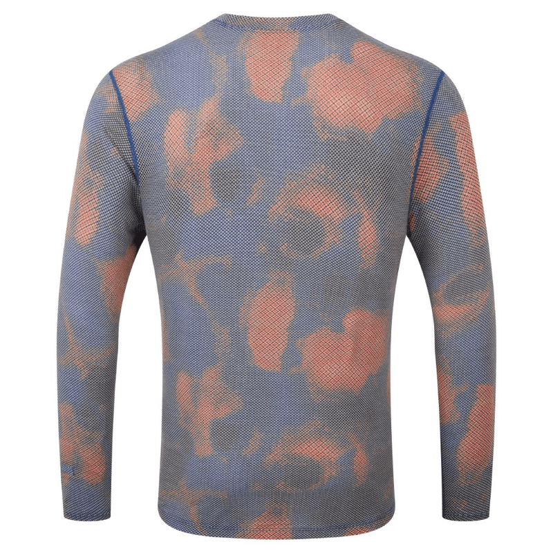 Ronhill Clothing Ronhill Men's Tech Golden Hour Long Sleeve Tee in Ocean Night Spectrum AW24 - Up and Running