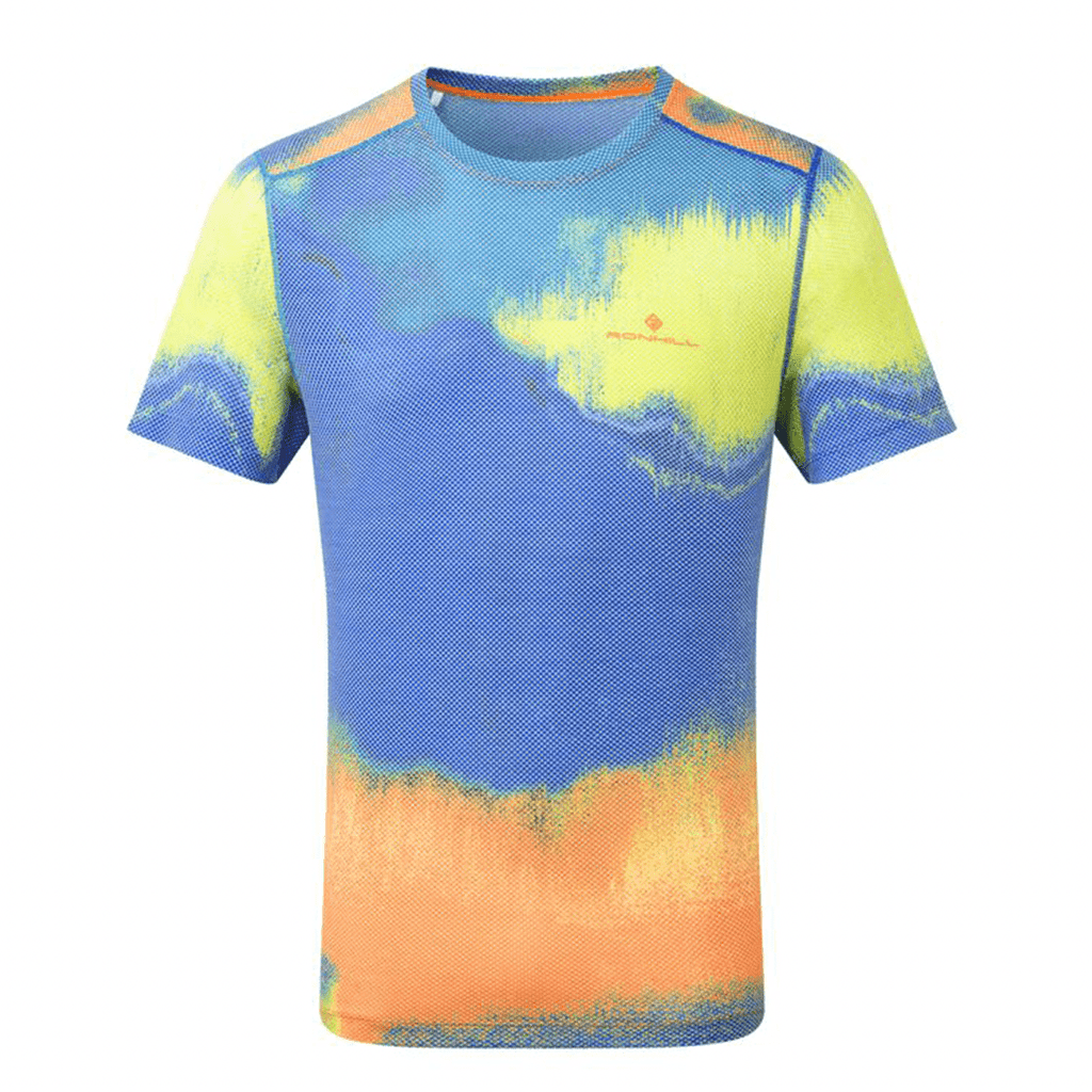 Ronhill Clothing Ronhill Men's Tech Golden Hour Tee - Up and Running
