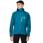 Ronhill Clothing Ronhill Men's Tech Gore-Tex Mercurial Jacket in Deep Teal/Acid AW24 - Up and Running