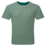 Ronhill Clothing Ronhill Men's Tech Race Short Sleeve Tee in Dark Sage/Deep Teal AW24 - Up and Running