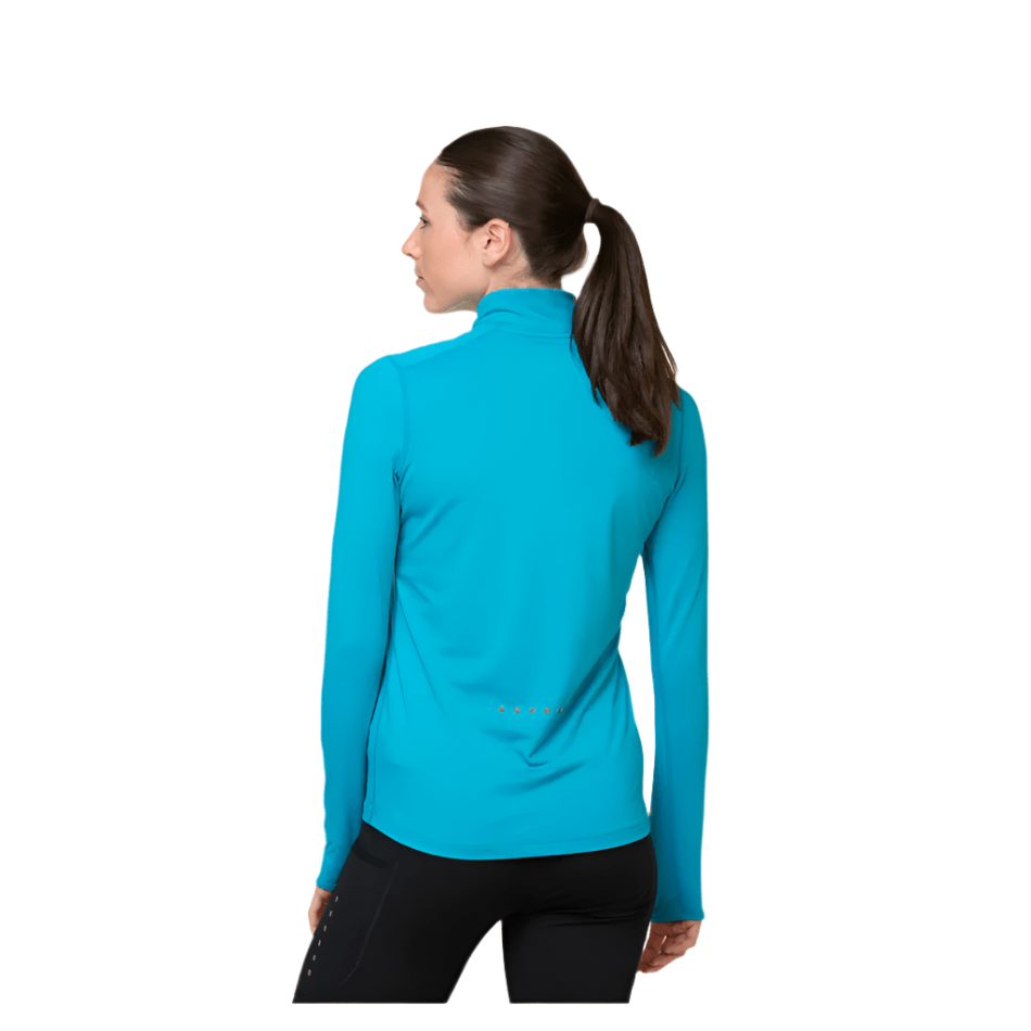 Ronhill Clothing Ronhill Women's Core Thermal 1/2 Zip in Azure/Bright White SS25 - Up and Running