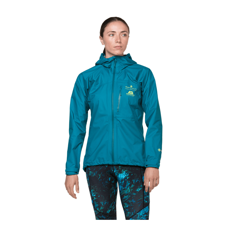 Ronhill Clothing Ronhill Women's Tech Gore-Tex Mercurial Jacket in Marine/Acid AW24 - Up and Running