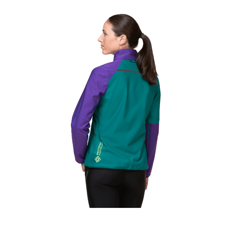 Ronhill Clothing Ronhill Women's Tech Gore-Tex Windstopper Jacket in Marine/Regal Purple AW24 - Up and Running