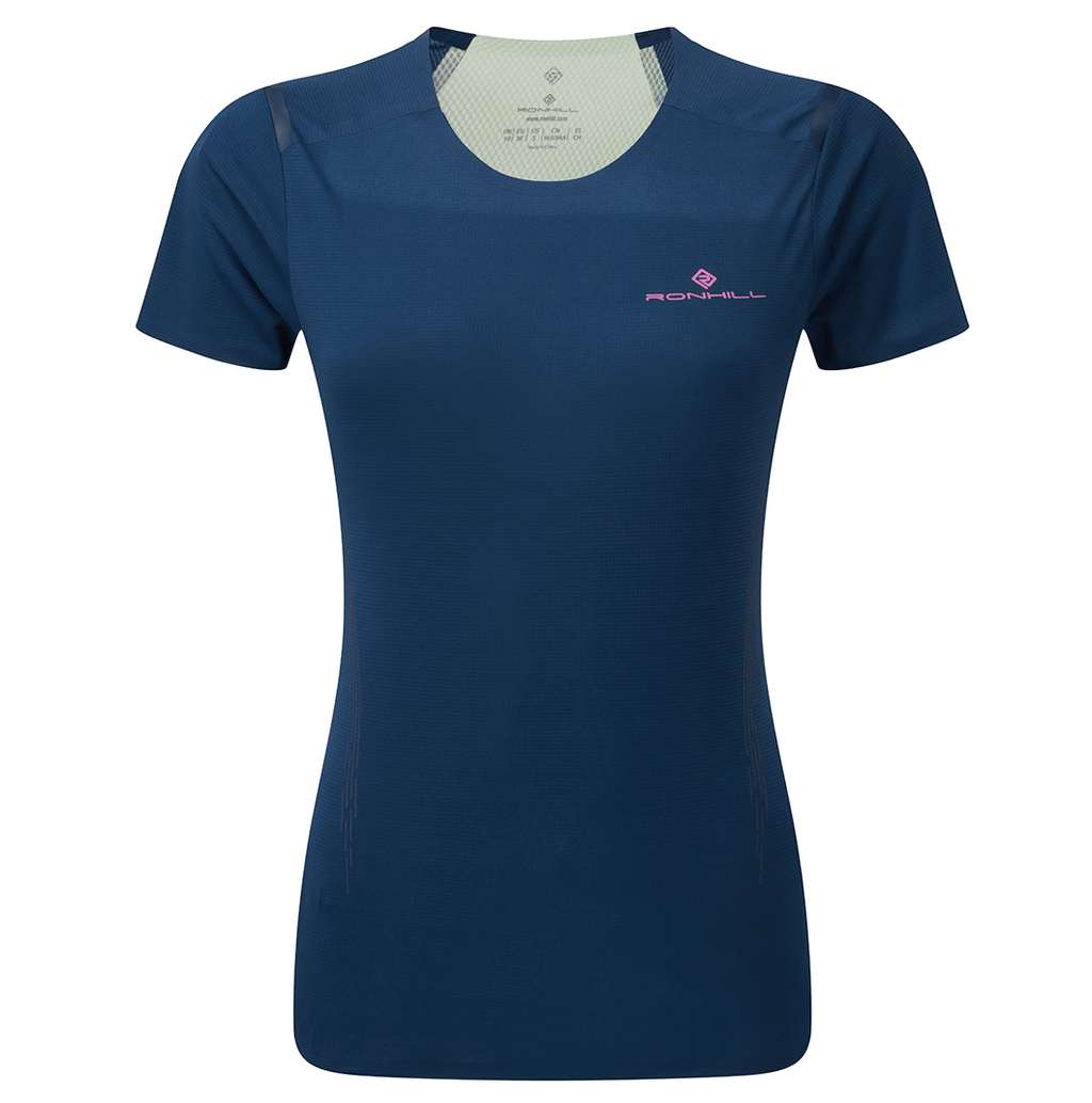 Ronhill Clothing Ronhill Women's Tech Race S/S Tee - Up and Running