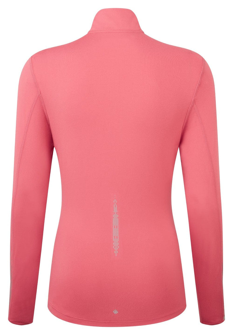 Ronhill Clothing Ronhill Women's Tech Reflect 1/2 Zip Top in Salsa/Reflect AW24 - Up and Running