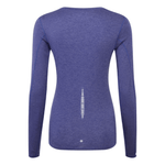 Ronhill Clothing Ronhill Women's Tech Reflect Long Sleeve Tee in Deep Ocean/Reflect AW24 - Up and Running