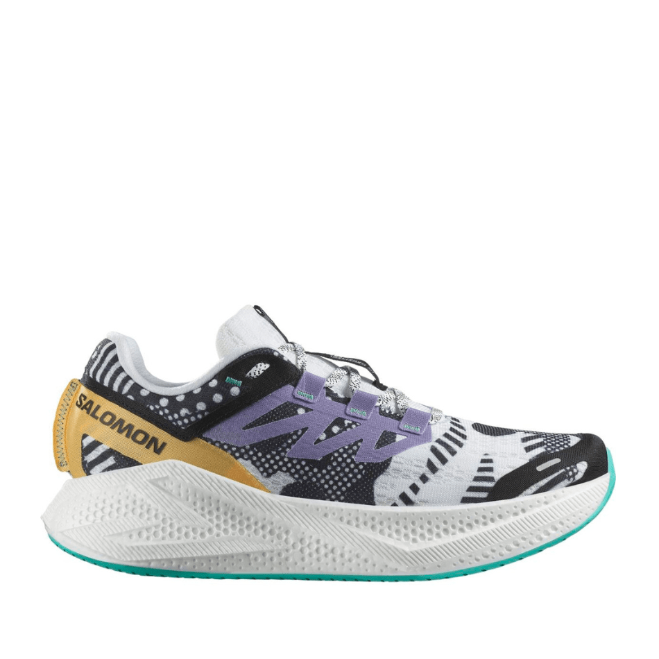 Salomon Shoes Salomon Men's Aeroglide 3 Proto Pack Running Shoes in White/Black/Waterfall SS25 - Up and Running