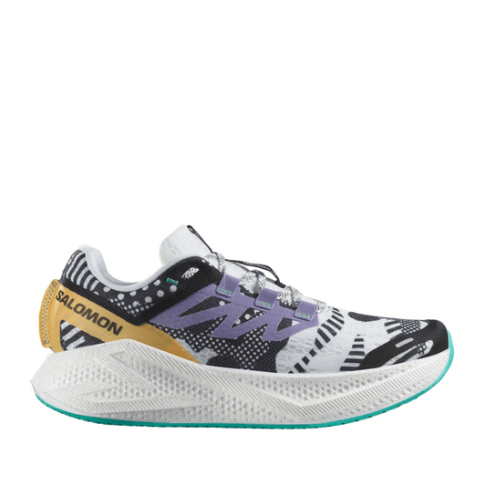 Salomon Shoes Salomon Men's Aeroglide 3 Proto Pack Running Shoes in White/Black/Waterfall SS25 - Up and Running