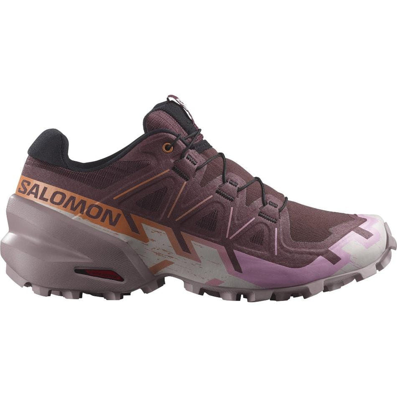 Salomon Shoes Salomon Speedcross 6 Women's Running Shoes Catawba Grape/Papaya/Deauville Mauve AW24 - Up and Running