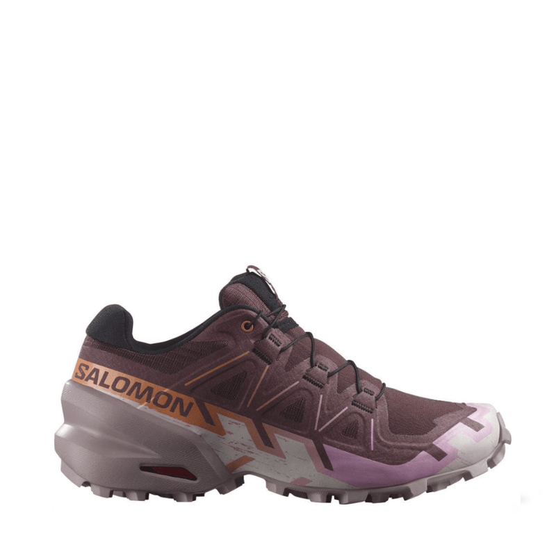 Salomon Shoes Salomon Speedcross 6 Women's Trail Running Shoes in Catawba Grape/Papaya/Deauville Mauve AW24 - Up and Running