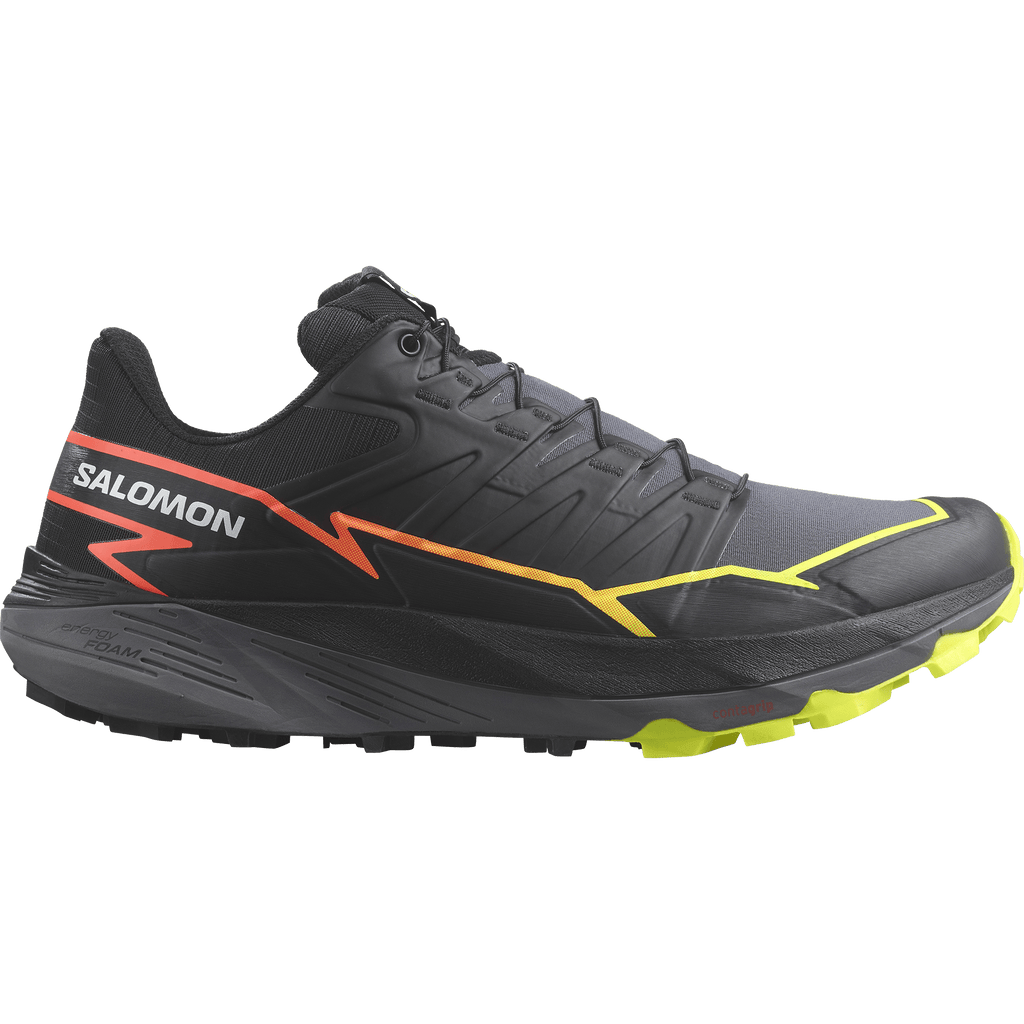 Salomon Shoes Salomon Thundercross Men's Trail Shoes AW23 Black/Quiet Shade/Fiery Coral - Up and Running