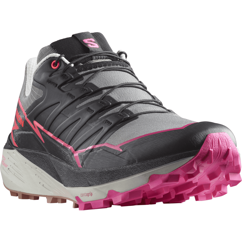 Salomon Shoes Salomon Thundercross Women's Trail Shoes AW23 Plum Kitten/Black/Pink Glo - Up and Running