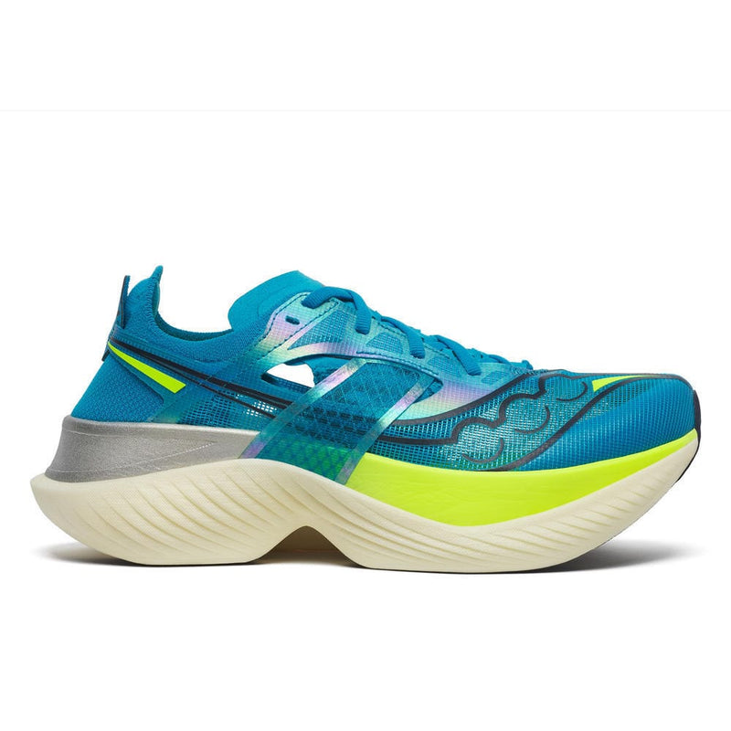 Saucony Shoes Saucony Endorphin Elite 3 Men's Running Shoes Viziblus/Citron AW24 - Up and Running