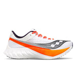 Saucony Footwear Saucony Endorphin Pro 4 Men's Running Shoes SS24 White / Black - Up and Running