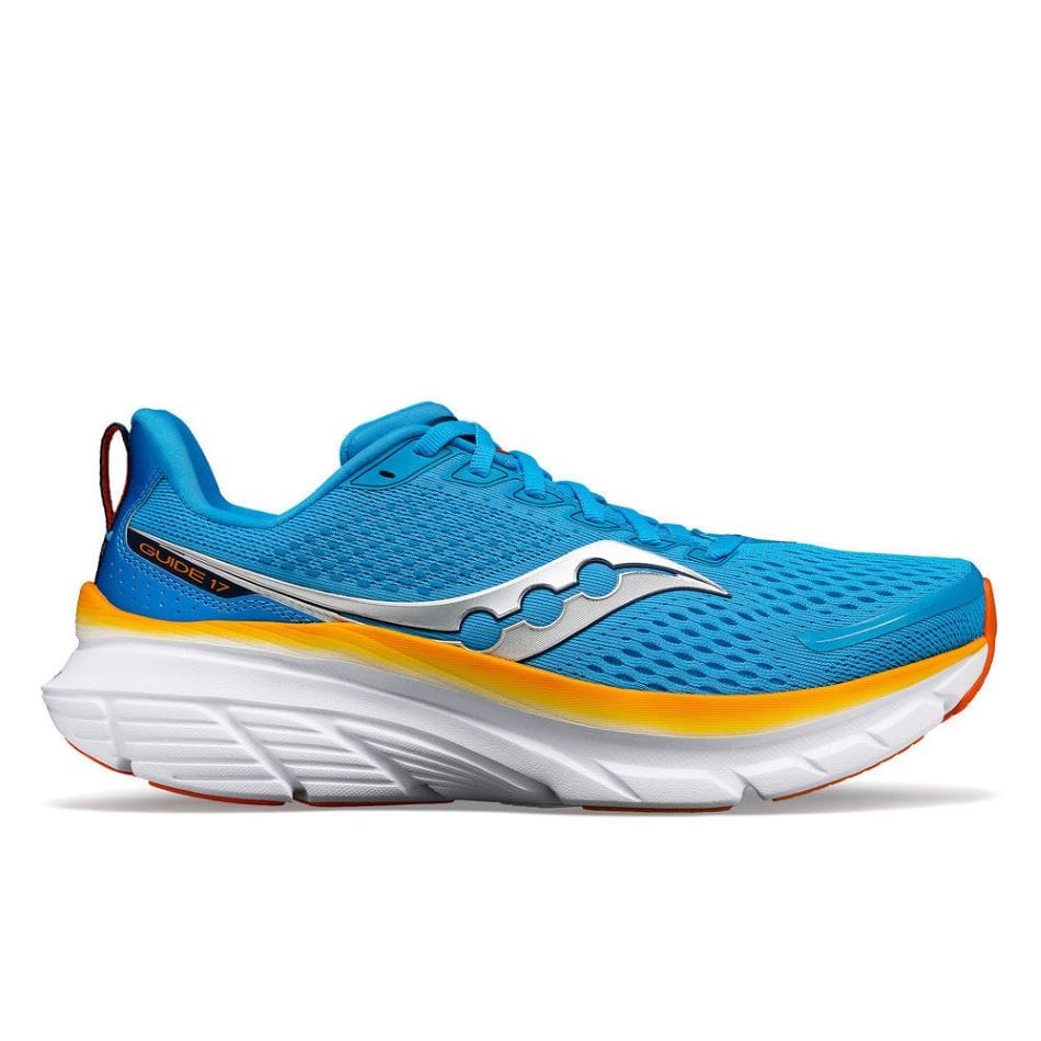 Saucony Footwear Saucony Guide 17 Men's Running Shoes SS24 Vizi Blue/Peel - Up and Running